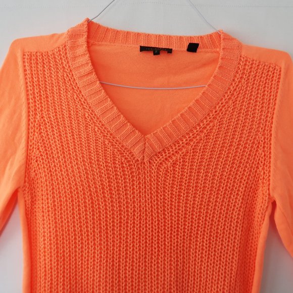 Ted Baker London Orange Lills Knit Sweater - Picture 5 of 9